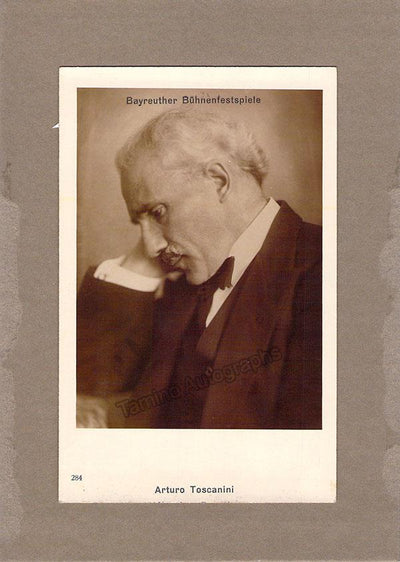 Bayreuth Festival - Arturo Toscanini Unsigned Photo
