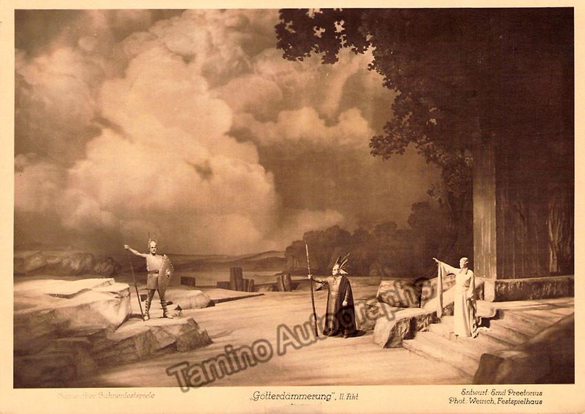 Bayreuth Festival - Der Ring - Group of 8 postcards - Tamino