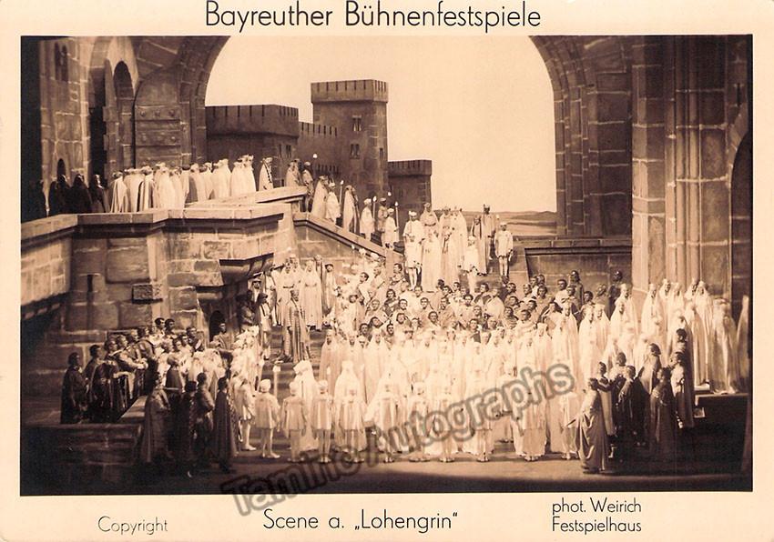 Bayreuth Festival - Lohengrin - Group of 9 Photo Postcards - Tamino