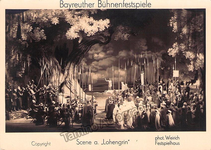 Bayreuth Festival - Lohengrin - Group of 9 Photo Postcards - Tamino