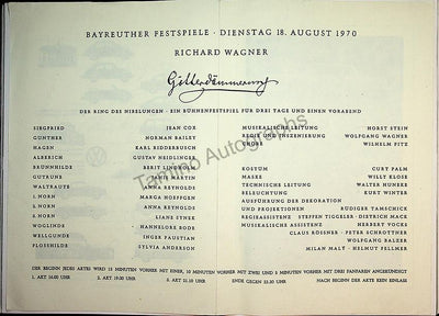 Gotterdammerung 1970