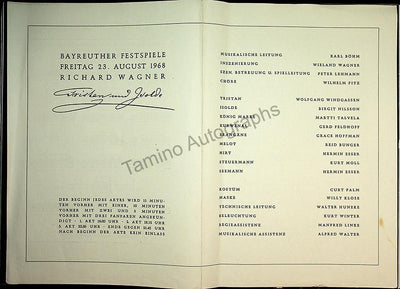 Tristan und Isolde 1968 (II)