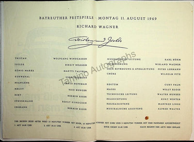 Tristan und Isolde 1969