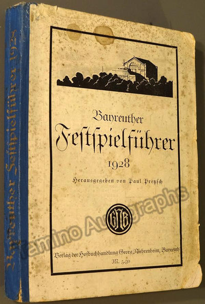 Bayreuther Festspielfuhrer 1928 - Festival Guide