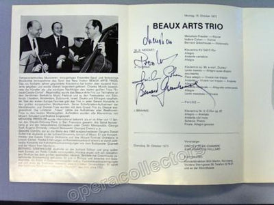BEAUX ARTS TRIO