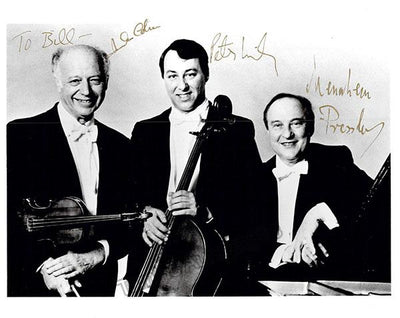 Beaux Arts Trio - Various Autographs