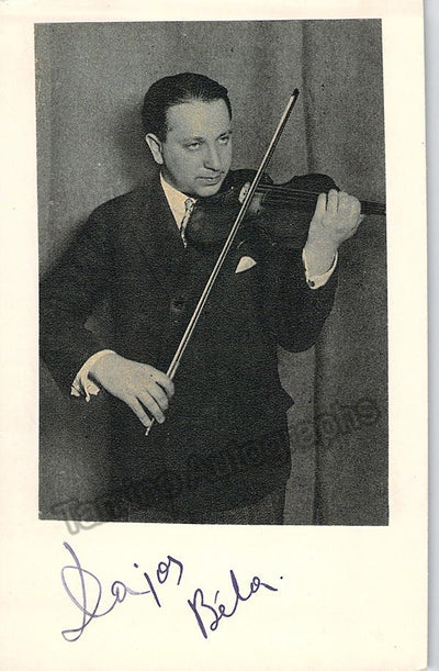Bela, Dajos - Signed Photo