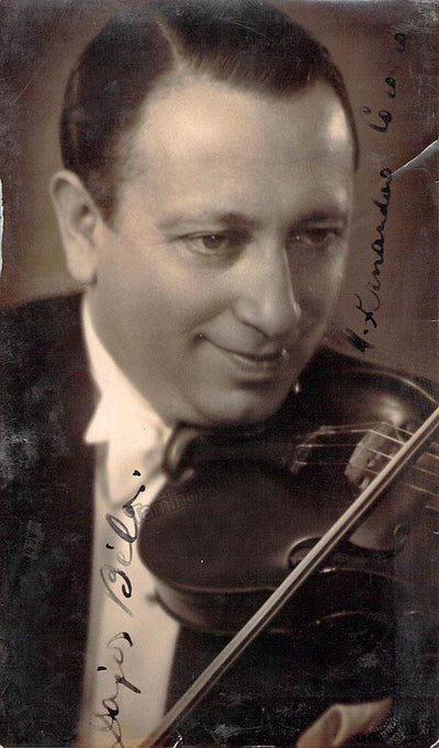 Bela, Dajos - Signed Photo Performing