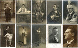 Belgian Singers - Group Lot of 10 Vintage Autographs