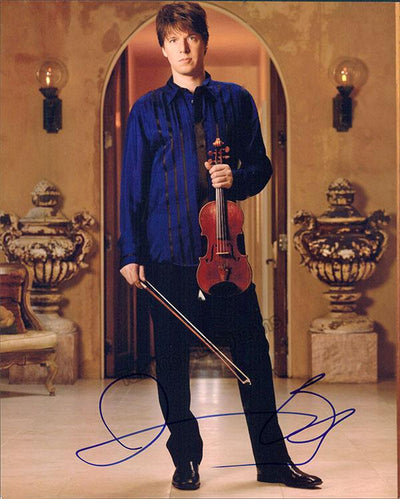 Bell, Joshua - Signed Photo with Instrument