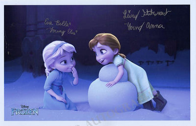 Bella, Eva - Stubenrauch, Livvy - Large Double Signed Photo in "Frozen"