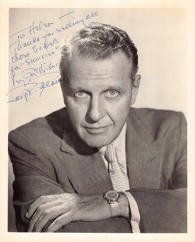 Bellamy, Ralph - Signed Photo