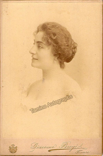 Bellincioni, Gemma - Cabinet Photo