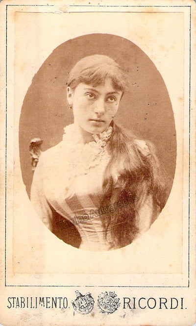 Bellincioni, Gemma - Unsigned CDV