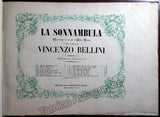 Bellini, Vincenzo - La Sonnambula Score c.1833
