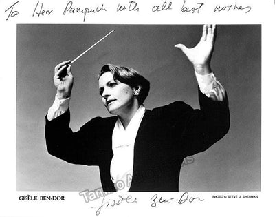 Ben-Dor, Gisele - Signed Photo Conducting