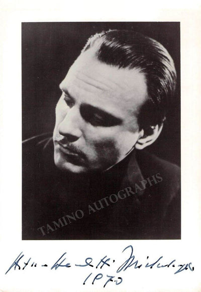 Benedetti Michelangeli, Arturo - Signed Photograph 1970