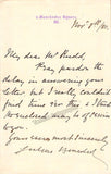 Benedict, Julius - Autograph Letter & Note Signed 1880