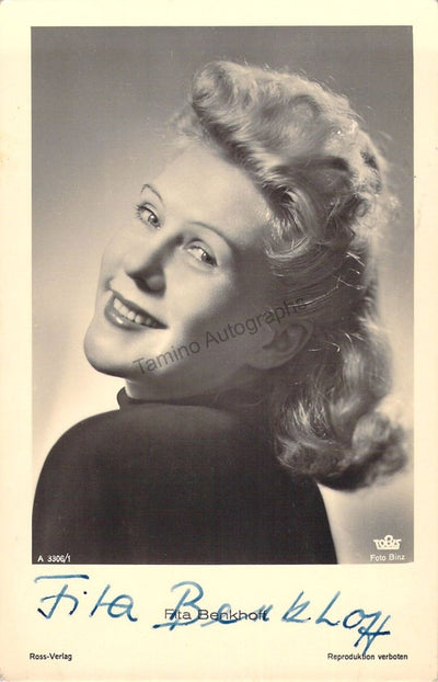 Benkhoff, Fita - Signed Photograph