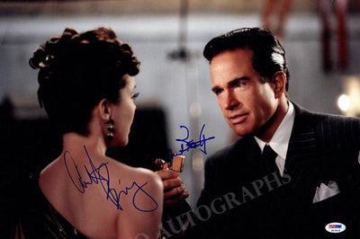 Benning, Annette - Beatty, Warren - Double Signed Photo