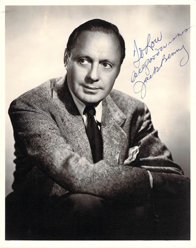 Benny, Jack - Signed Photo