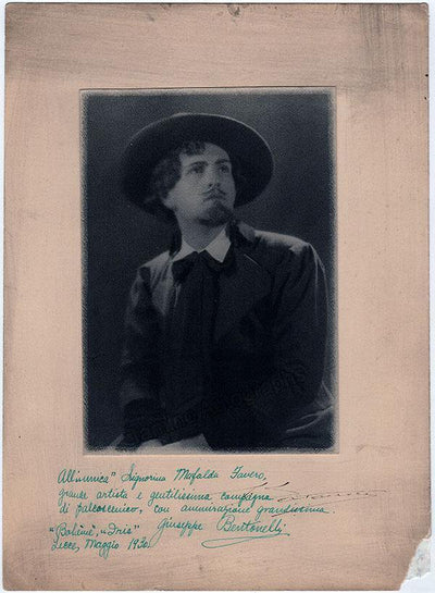 Bentonelli, Giuseppe - Large Signed Photo in Role 1930