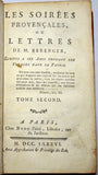 Berenger, Laurent-Pierre "Les Soirées Provençales" 1786