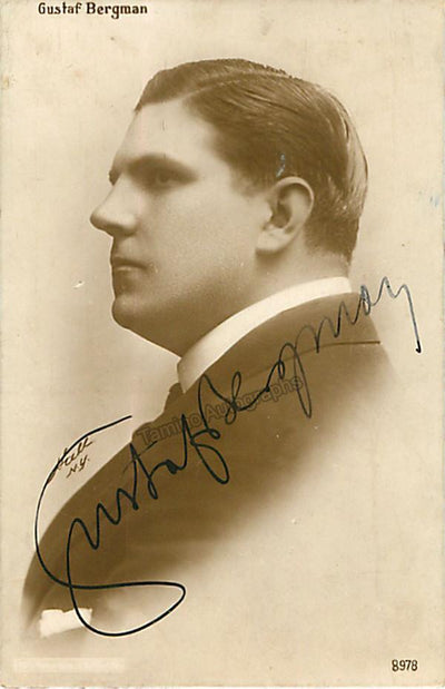 BERGMAN, Gustaf