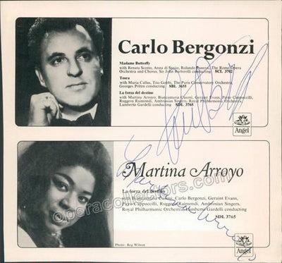 BERGONZI, Carlo - ARROYO, Martina