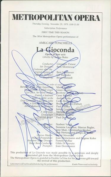 BERGONZI, Carlo - BUMBRY, Grace