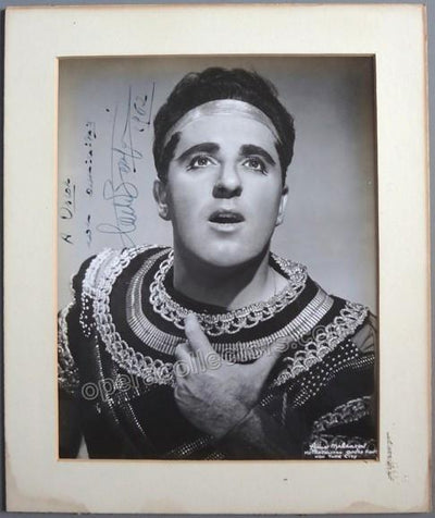 Bergonzi, Carlo - Signed photo in Aida