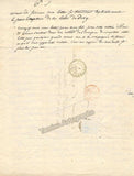 Beriot, Charles de - Autograph Letter Signed 1849