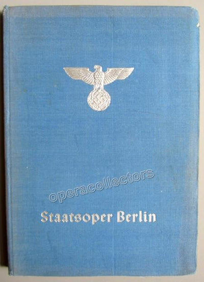 Berlin Staatsoper 1936-39 Almanac