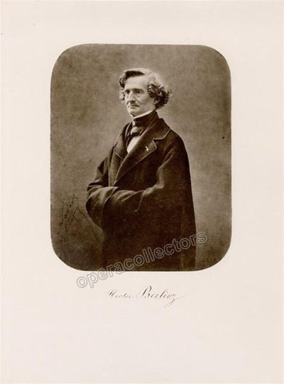 Berlioz, Hector - Original Photogravure by Felix Nadar