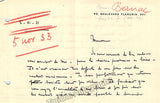 Bernac, Pierre - Autograph Letter Signed 1933