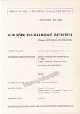 Bernstein, Leonard - Berliner Festwochen Concert with New York Philharmonic 1959