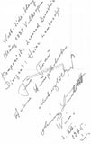 Bernstein, Leonard - Lambrecht, Heinz - Double Signed Photo 1975