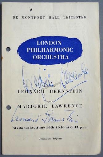 BERNSTEIN, Leonard - LAWRENCE, Marjorie - Tamino