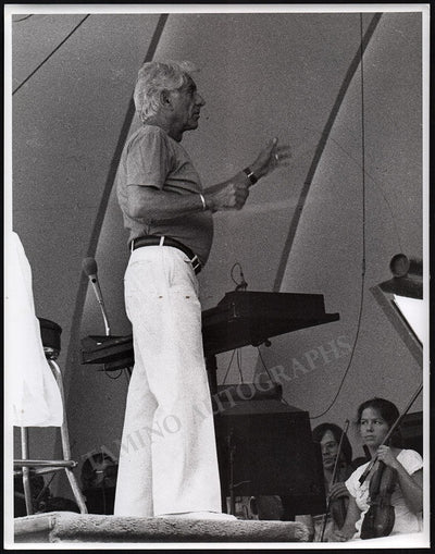 Bernstein, Leonard - Original Photos in Rehearsal
