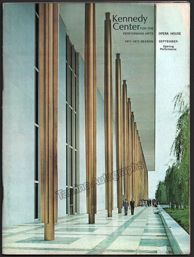 Bernstein, Leonard - Program Bernstein's Mass Washington 1971