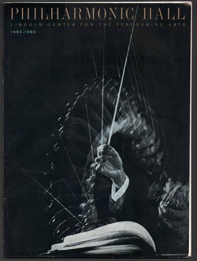 Bernstein, Leonard - Program New York 1962