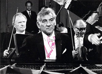 Bernstein, Leonard - Signed Photo