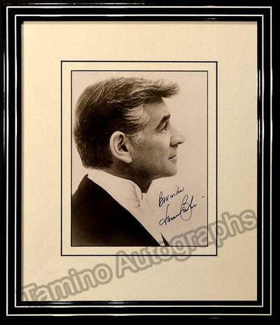 Bernstein, Leonard - Signed Photo