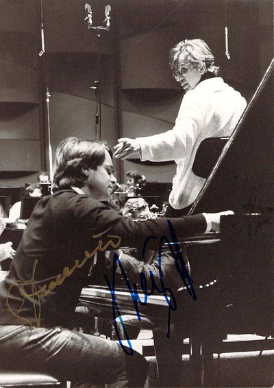 Beroff, Michel - Von Dohnanyi, Christoph - Signed Photograph