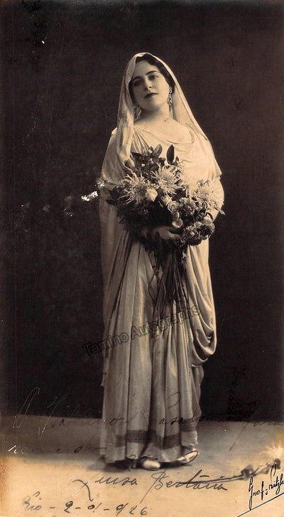Bertana, Luisa - Signed Photograph in Role 1926