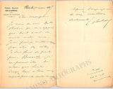 Bertrand, Eugene - 2 Autograph Letters Signed