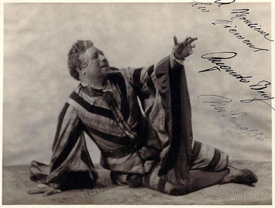 Beuf, Augusto - Signed Photo in Rigoletto