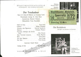 Bielefeld Stadttheater - Lot of 9 Programs 1942-1943