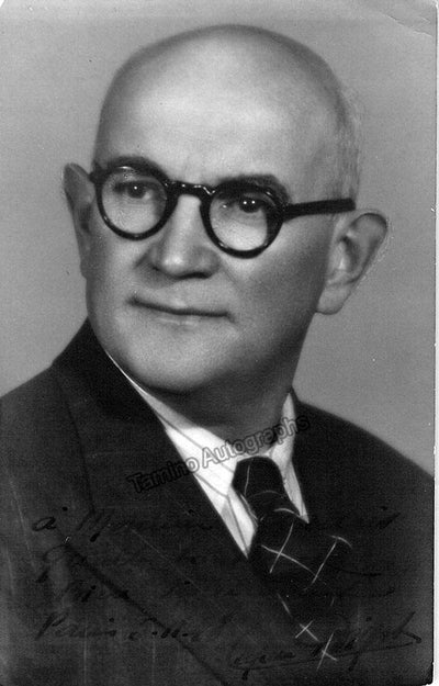 Bigot, Eugene - Signed Photo