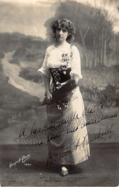 Bilbaut-Vauchelet, Juliette - Signed photo